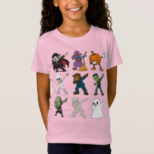 Funny Halloween-teckenflikar T Shirt