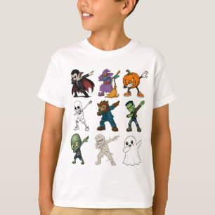 Funny Halloween-teckenflikar T Shirt