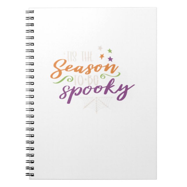 Funny Halloween - Tis The Season Anteckningsbok (Framsidan)