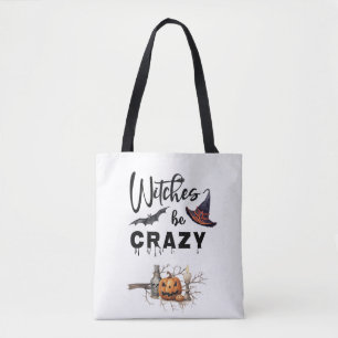 Funny Halloween Tote Tygkasse