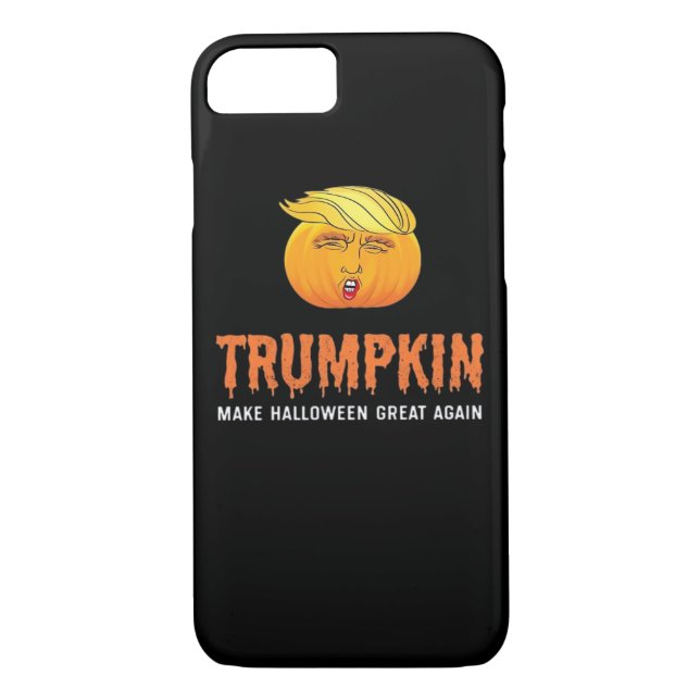 Funny Halloween Trumpkin Case-Mate iPhone Skal (Baksida)