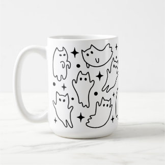 Funny Halloween-värdkatt för katter LoverMug Kaffemugg