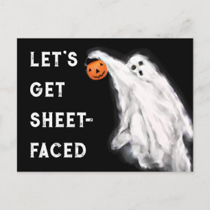 Funny Halloween Vykort