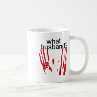 Funny Halloween What Make Bloody Handprint Bloo Kaffemugg
