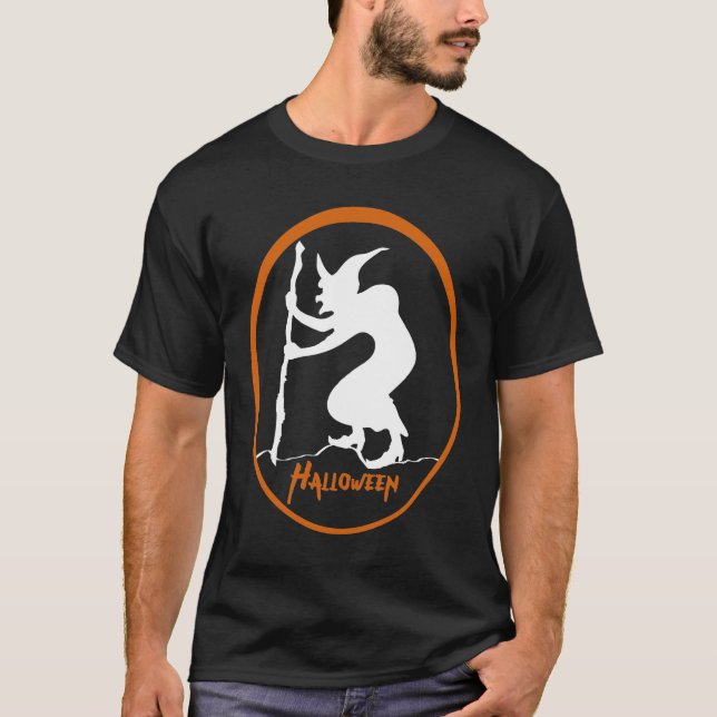Funny Halloween Witch Halloween Shirt 2/2 T (Framsida)