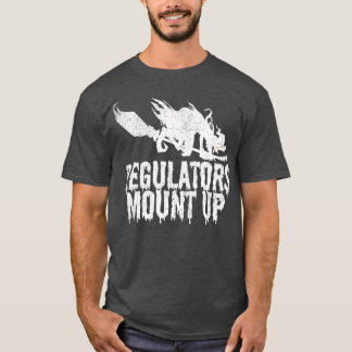 Funny Halloween Witch, Regulatorese Mount Up (10) T Shirt