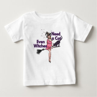 Funny Halloween Witch T-Shirt baby