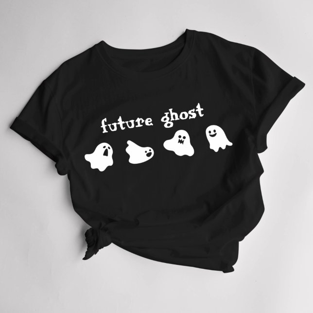 Funny Halloween Women's Ghost T-Shirt (Skapare uppladdad)