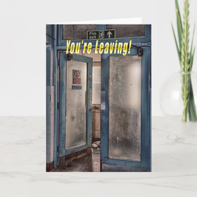 Funny hälsning-kort kort (Framsida)