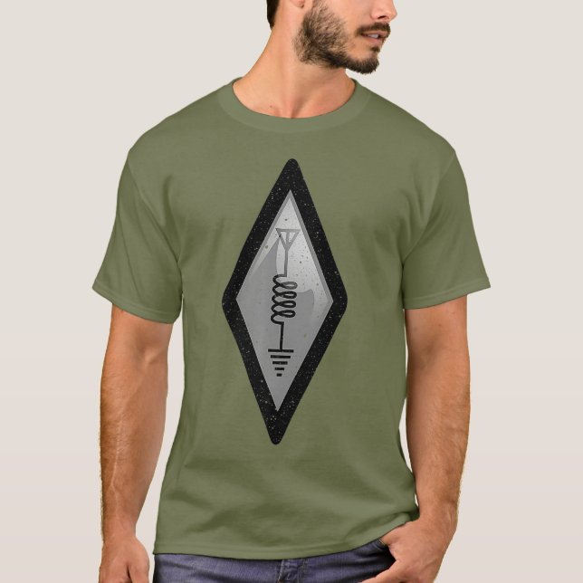 Funny HAM Radio Gift Manar Women Coola Amateur T Shirt (Framsida)