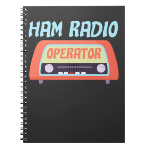 Funny Ham Radio Operator Gift Anteckningsbok
