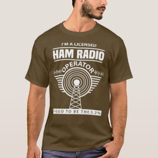 Funny Ham Radio Operator Radio Amateur Morse T Shirt
