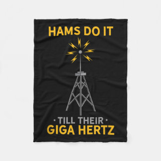 Funny Ham Radio Quote Amateur Operator Enthusiast Fleecefilt