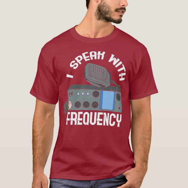 Funny Ham Radio Quote Amateur Operator Premium T Shirt (Framsida)