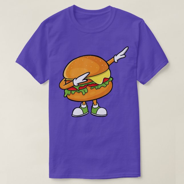 Funny Hamburger Art Manar Women Cheeseburger Burge T Shirt (Design framsida)