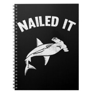 Funny Hammerhead Shark Pun Anteckningsbok