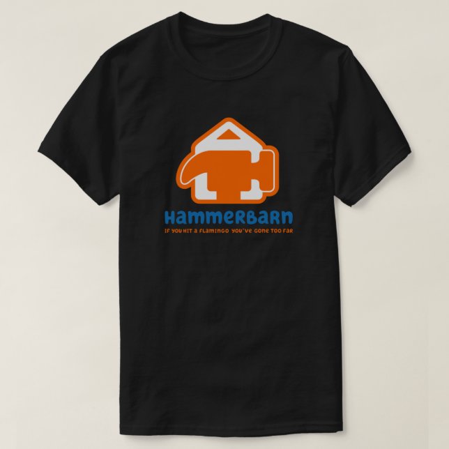 Funny Hammerladny T Shirt (Design framsida)