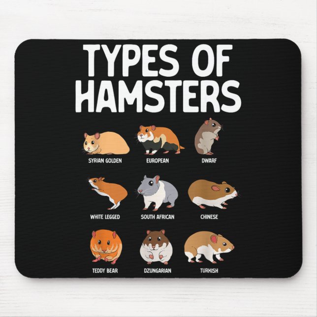 Funny Hamster Art For Men Women Boys Girls Hamster Musmatta (Framsidan)