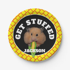 Funny Hamster "Get Stuffed" 
