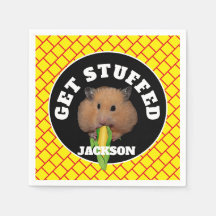 Funny Hamster "Get Stuffed"