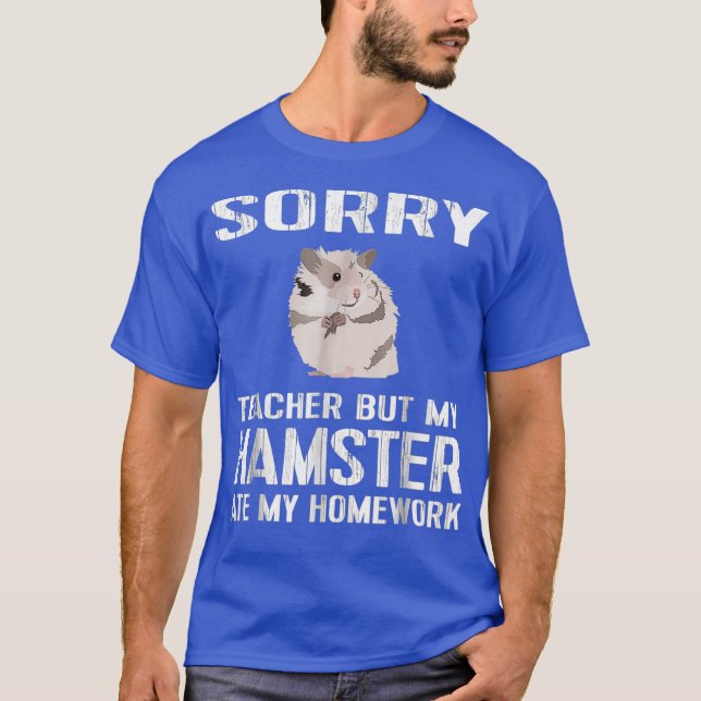 Funny Hamster Shirt T (Framsida)