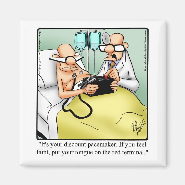 Funny Hämta bra Humor Magnet Gift (Framsidan)