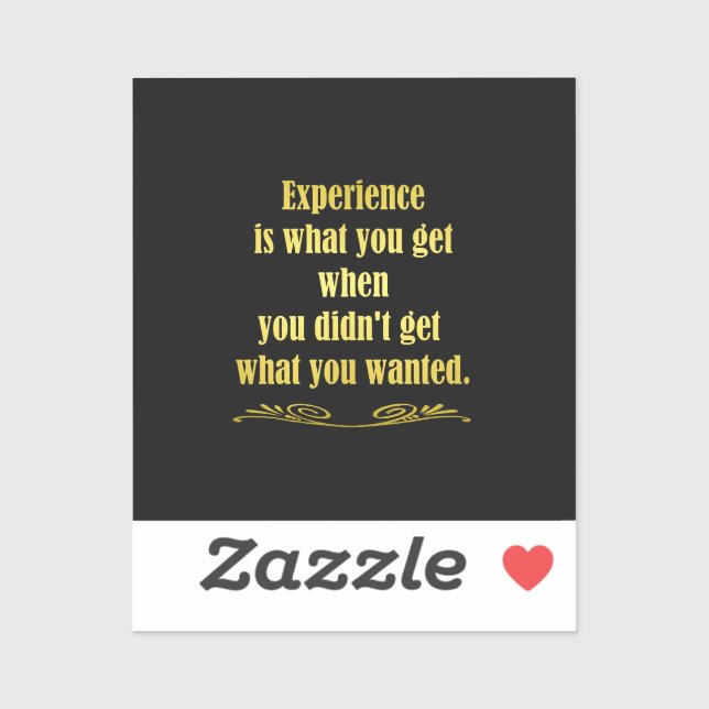 Funny Hämta upplevelseJoke Klistermärken (Ark)