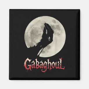Funny Hand Måne Gabagool Halloween Magnet