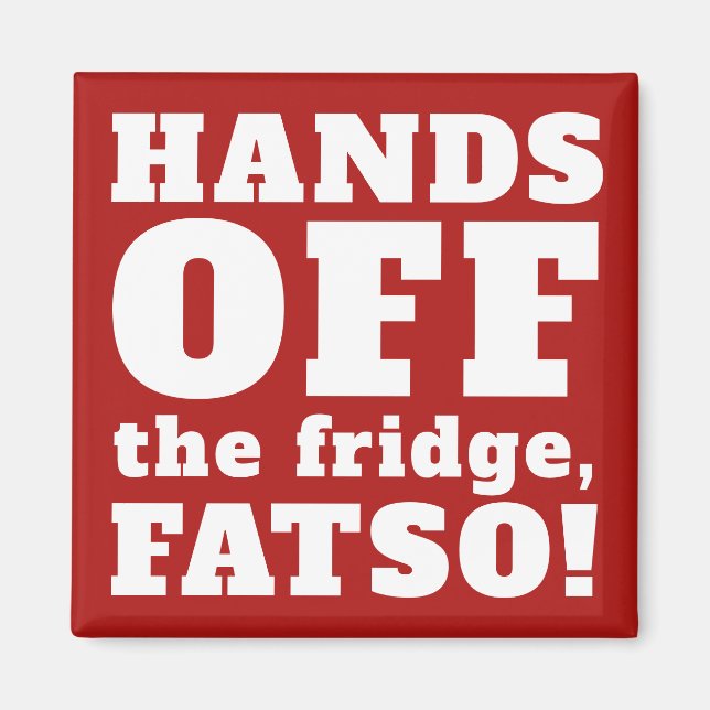 Funny HÄNDER AV Kylmagnet Magnet (Framsidan)
