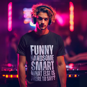 Funny handstil Smart T Shirt