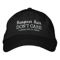 Funny Hangover Hair aktar inte anpassningsbar text