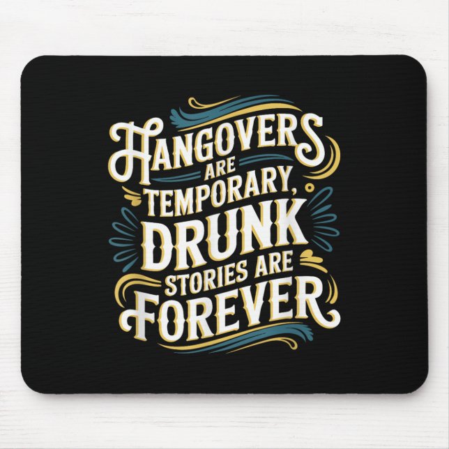 Funny Hangovers Are Temrary Drinking Humor  Musmatta (Framsidan)