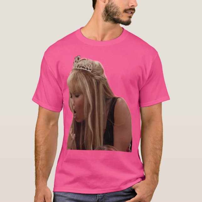 Funny Hannah Montana T Shirt (Framsida)