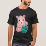 Funny Hanukkah Hamster Guinea Gris Jewish Chanukah T Shirt<br><div class="desc">Funny Hanukkah Hamster Guinea Gris Jewish Chanukah Dreidel Långärmad T Shirt</div>