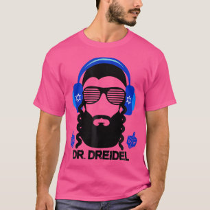 Funny Hanukkah Hebrew Rapper Dj Chanukah Dr Dreid T Shirt
