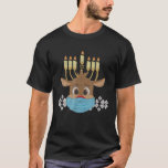 Funny Hanukkah Menorah Reindeer Ugly Sweater Gift T Shirt<br><div class="desc">Funny Hanukkah Menorah Reindeer Ugly Sweater Gift Shirt</div>