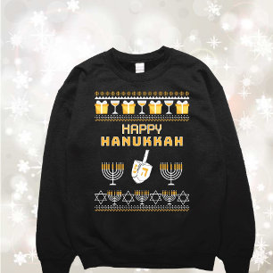 Funny Hanukkah Ugly Sweater Sweatshirt T Shirt