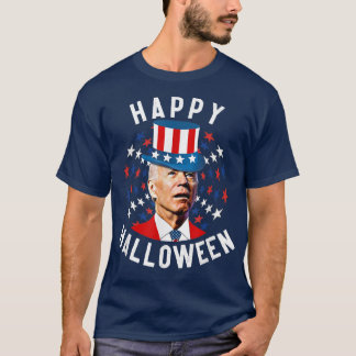 Funny Happy halloween för fjärde juli-ordföranden T Shirt
