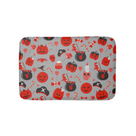 Funny Happy halloween Ghost Personlig Bath Mat Badrumsmatta