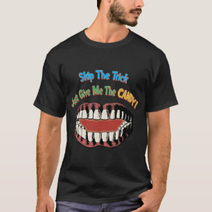 Funny Happy halloween Shirt - Big Mouth T