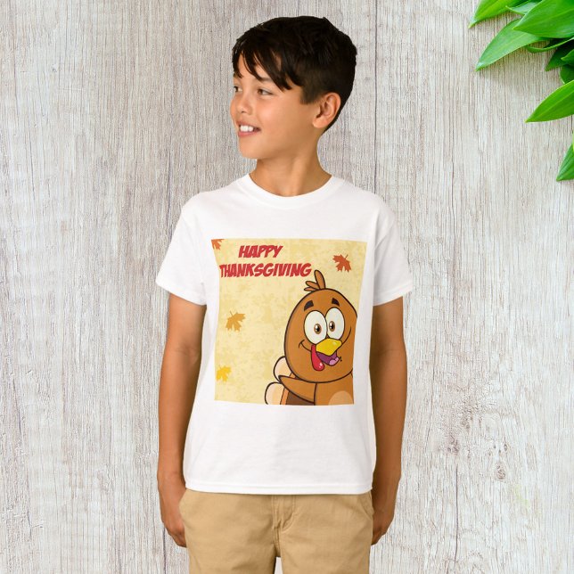 Funny Happy thanksgiving T Shirt (Skapare uppladdad)
