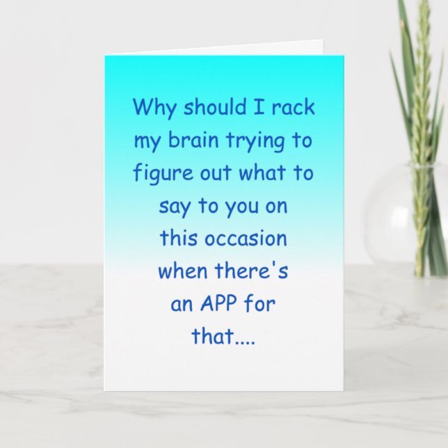 funny happy wedding anniversary kort (Framsida)