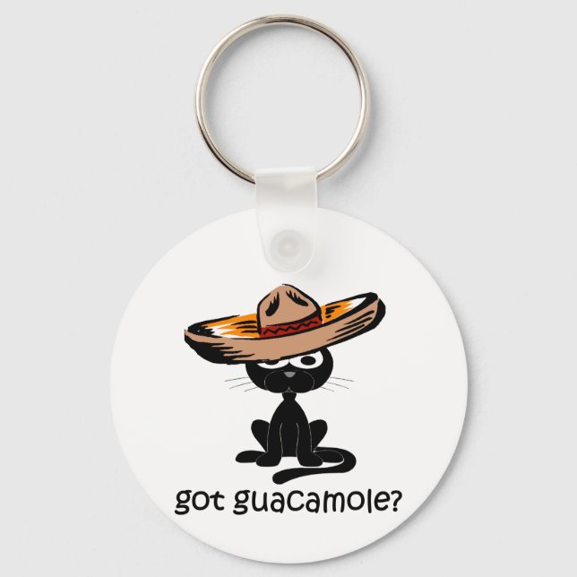Funny har guacamole nyckelring (Framsida)