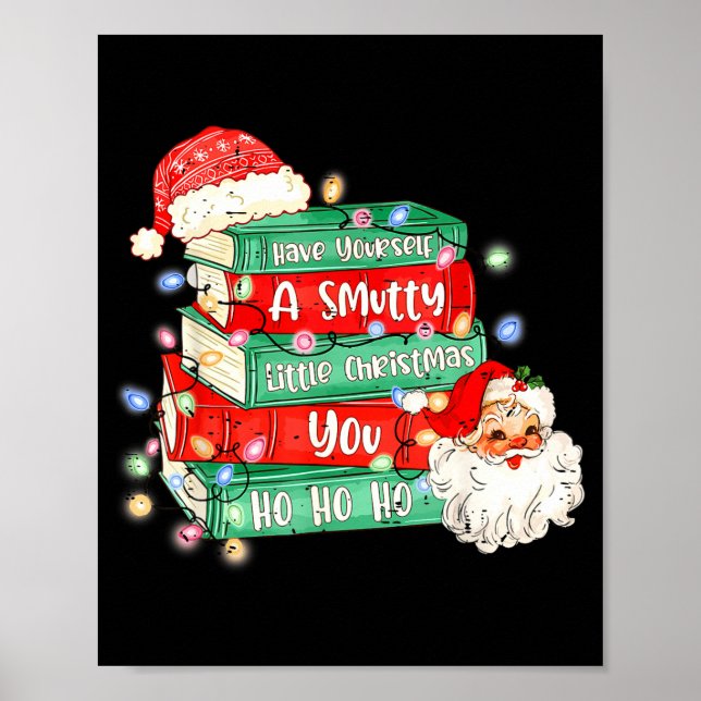 Funny Have Yourself A Smutty Little Christmas Book Poster (Framsidan)