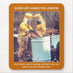 Funny Hazmat Biohazard Safety Adress Musmatta