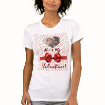 Funny “He’s My Valentine” Women's T-Shirt