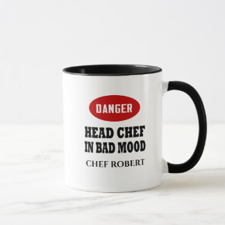 Funny Head Chef Mugg