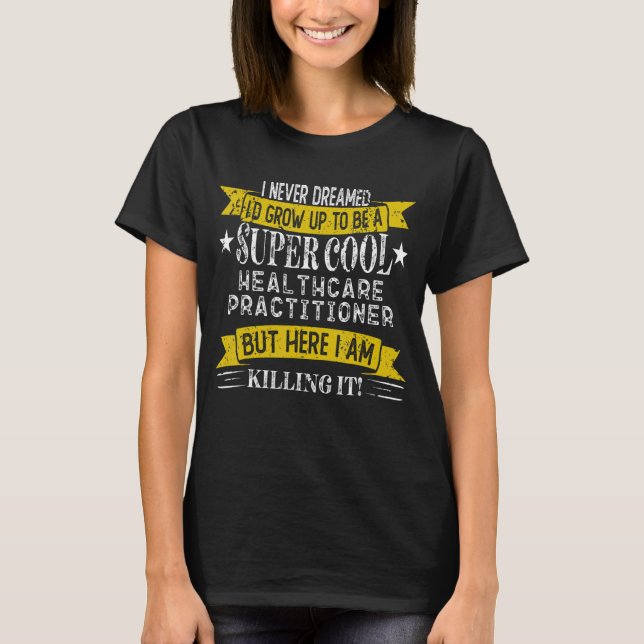 Funny Health Service Manager - felsökning - funkti T Shirt (Framsida)