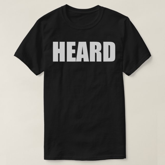 Funny Heard Chef Cook Culinary School Kitchen Talk T Shirt (Design framsida)