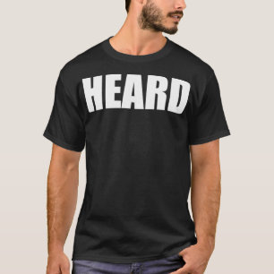 Funny Heard Chef Cook Culinary School Kitchen Talk T Shirt